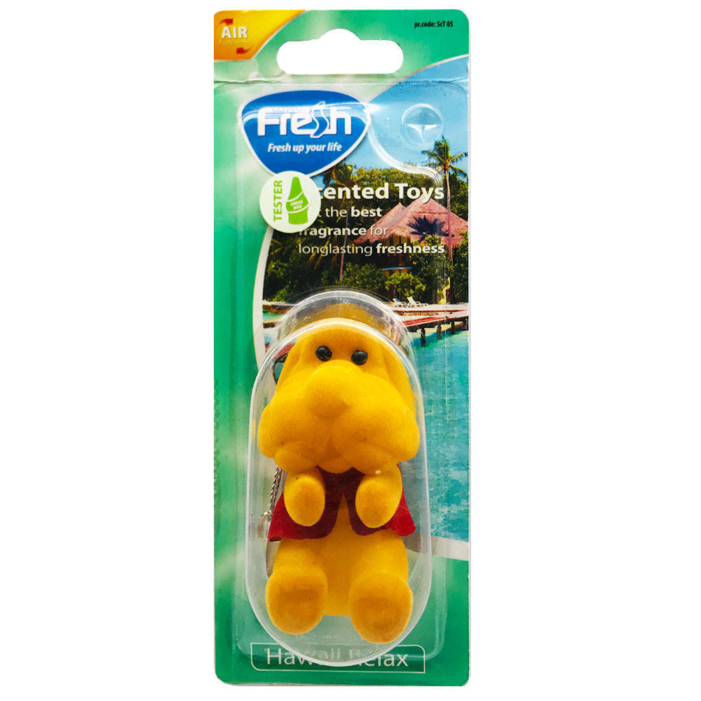 

Ароматизатор игрушка на зеркало Fresh Way Toys Hawaii Relax (Отдых на Гаваях)