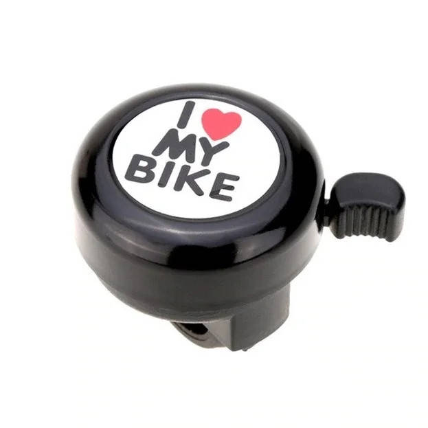 

Звонок DN BL-005 I love my bike, черный (BL-005-black)