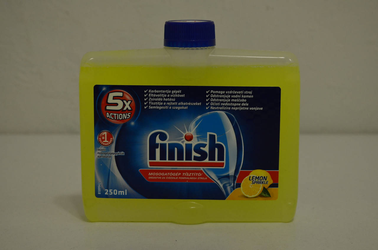 

Finish Очиститель для ПММ, 250 мл лимон