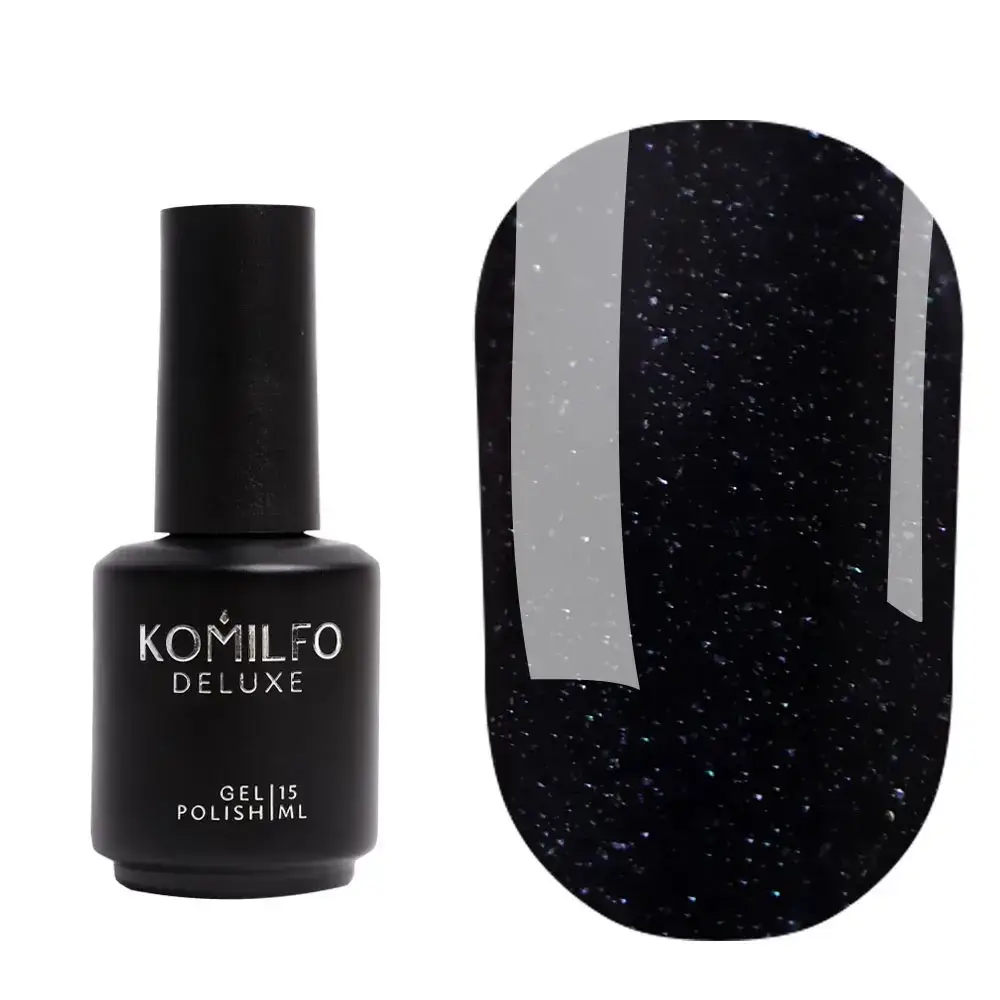 

Komilfo Glitter Top - топ для гель-лака с глиттером без липкого слоя, 15 мл