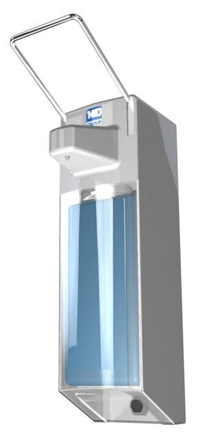 

Дозатор локтевой МИД-01 с защитной крышкой и замком, для Еврофлакона объемом 1 л