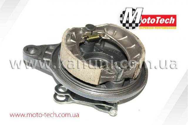 

Барабан тормозной с колодками (в сборе) на мопед Alpha/Delta/Active Mototech