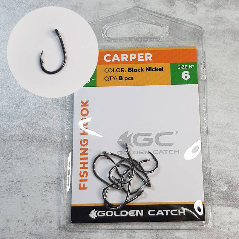 

Крючки GC Carper №6 (9шт)