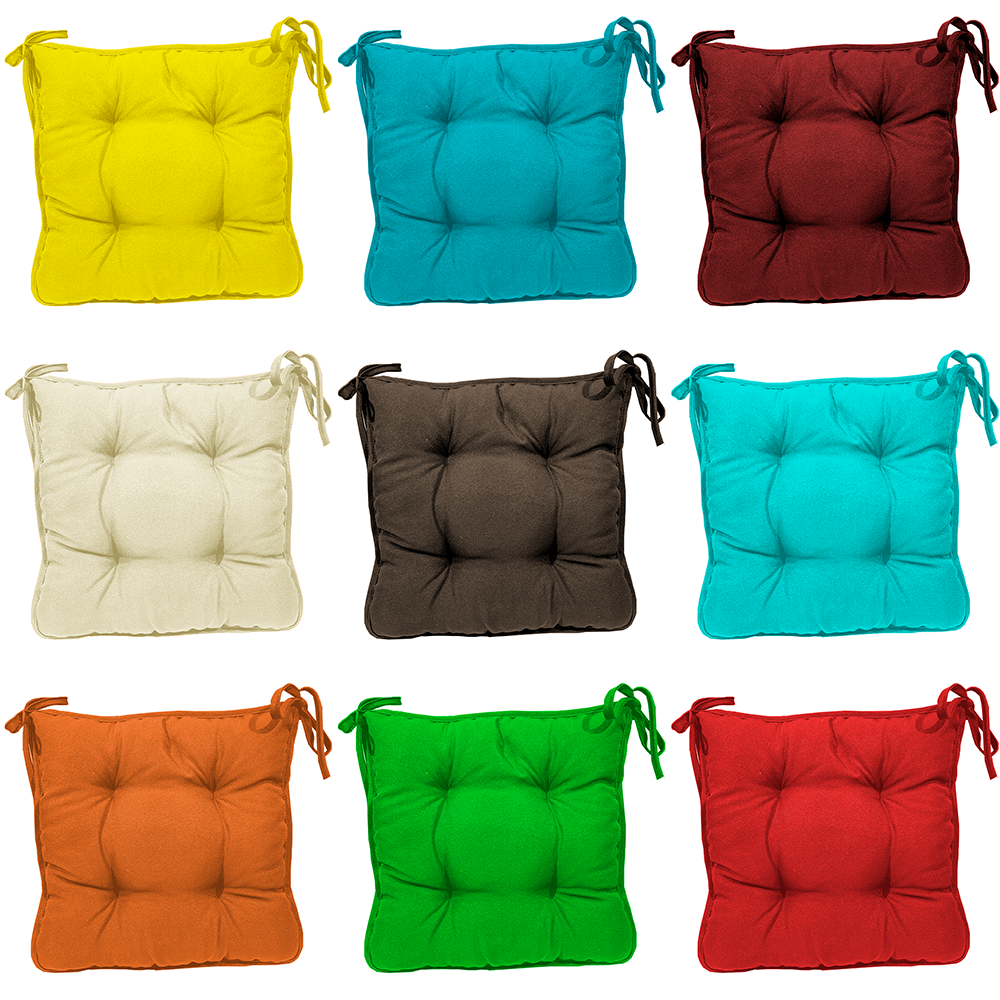 

Подушка на стул / табурет квадратная серия Rainbow 36х36х5 Ассортимент