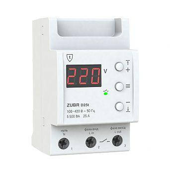 

Реле напруги ZUBR D25t