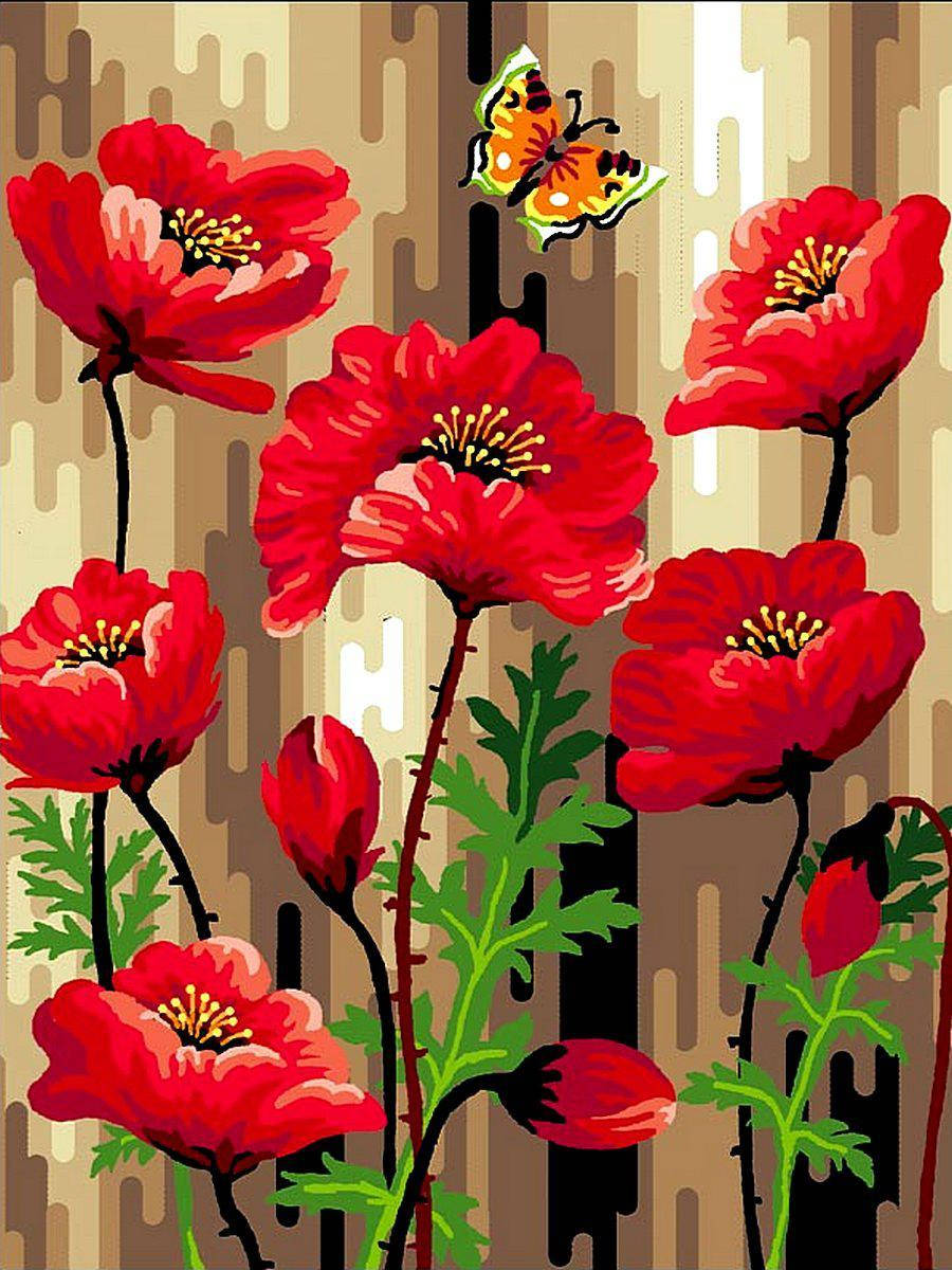 

Картина по номерам Летние маки 30 х 40 см (VK084)