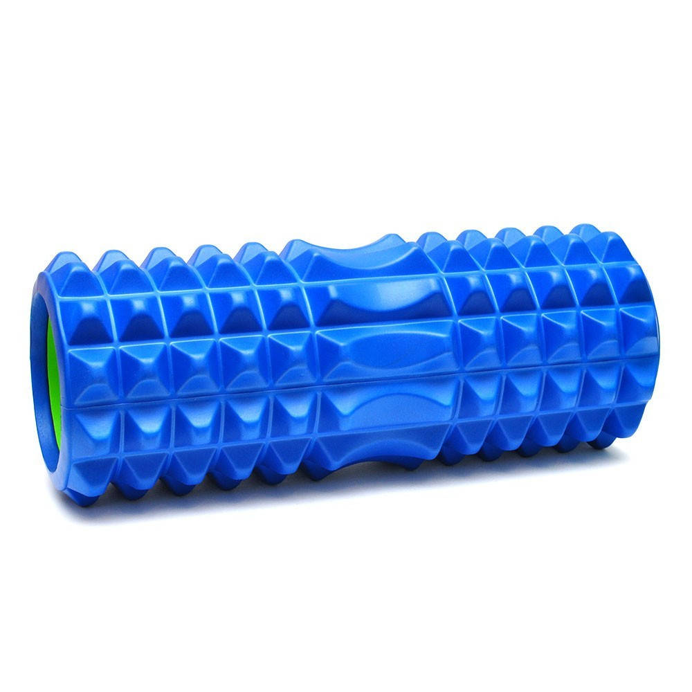 

Роллер для йоги и пилатеса с выемкой Gemini Grid Bubble Roller 33см синий (G0007-BL)