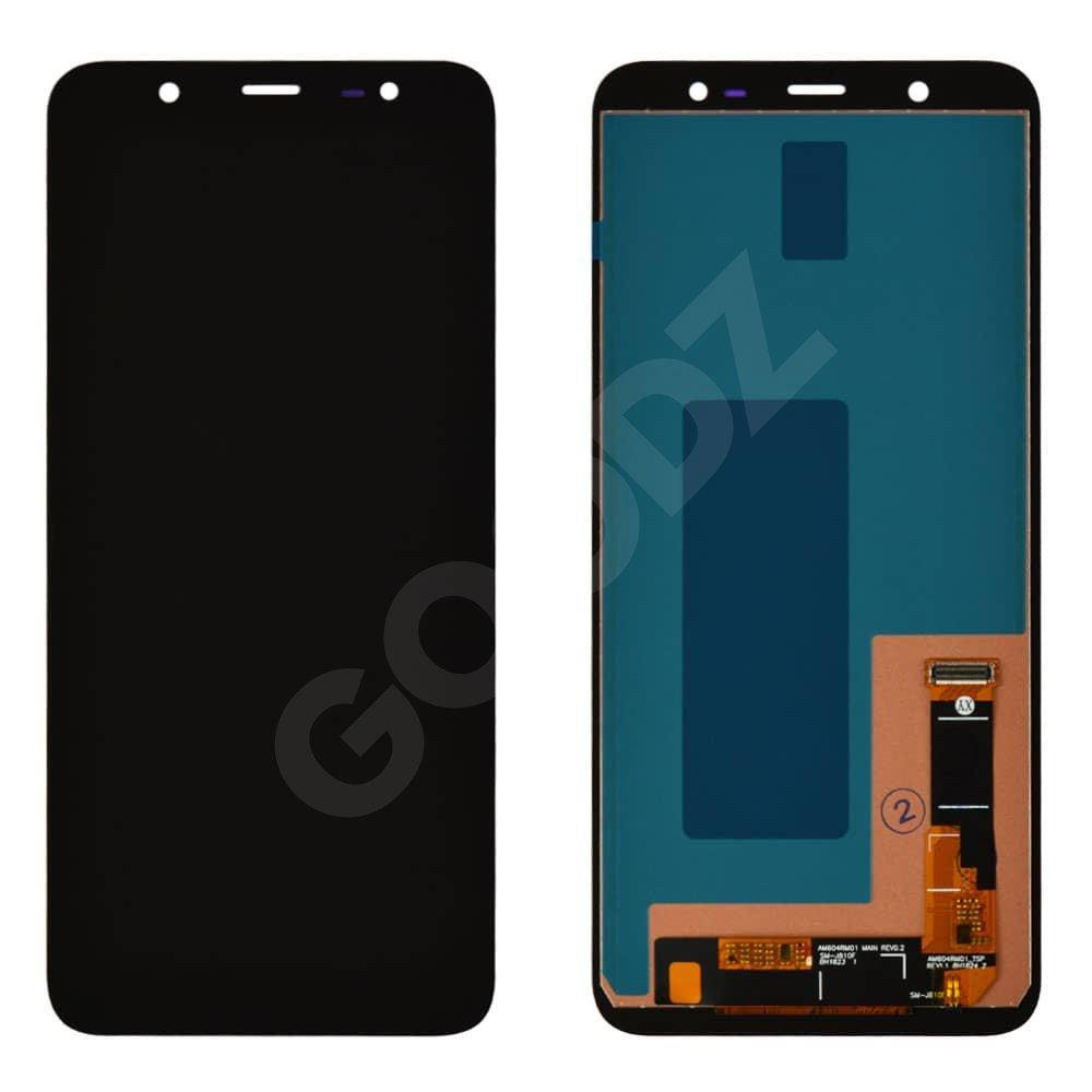

Дисплей для Samsung J810 Galaxy J8 (2018), Galaxy On8 (2018) с тачскрином в сборе, цвет черный, IPS(