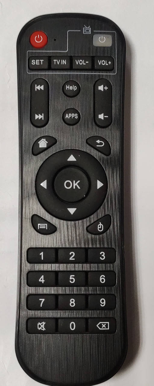 

Пульт для Smart TV Box H96 X2 MAX (з блоком для програмування), Черный