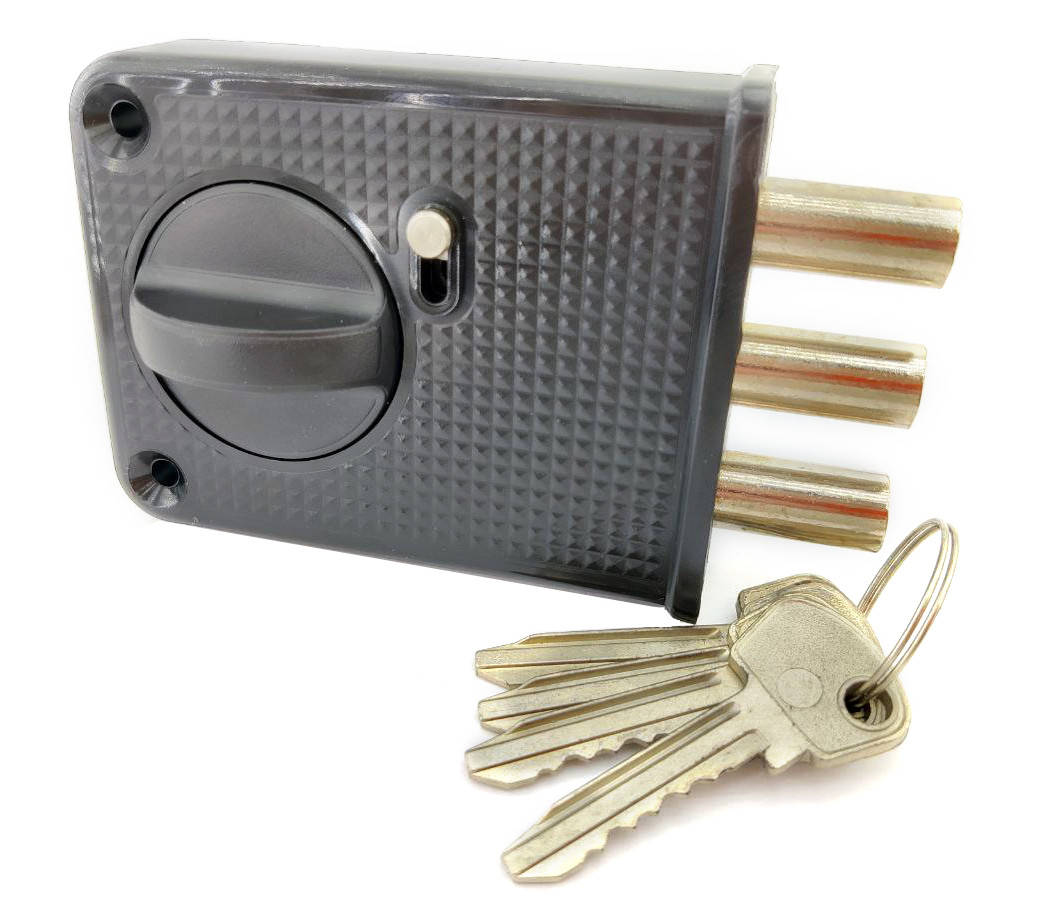 

Замок накладной Арико ЗН-3 (3 ригеля) (Украина)