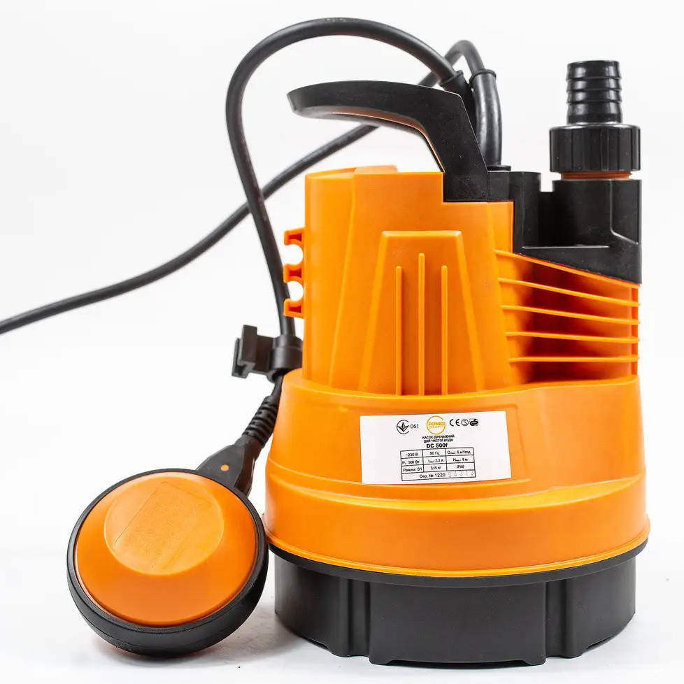 

Насос погружной дренажный Powercraft DC 500F для грязной воды