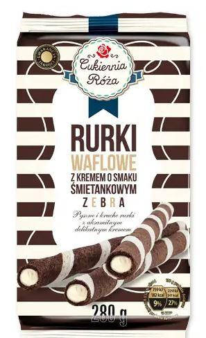 

Трубочки Rurki (Польша) вафельные с йогутровым кремом