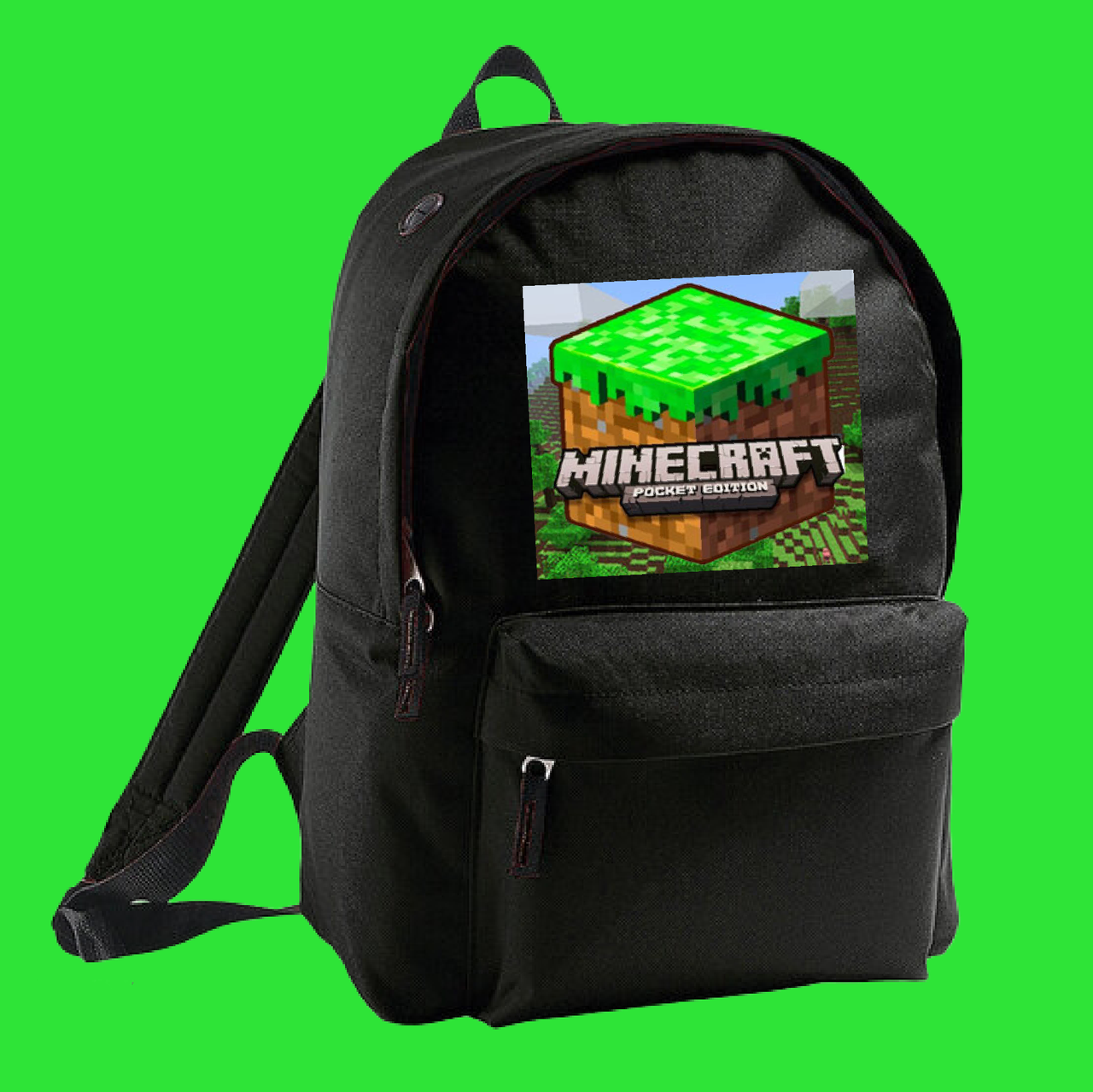 

Рюкзак школьный Майнкрафт Minecraft Черный