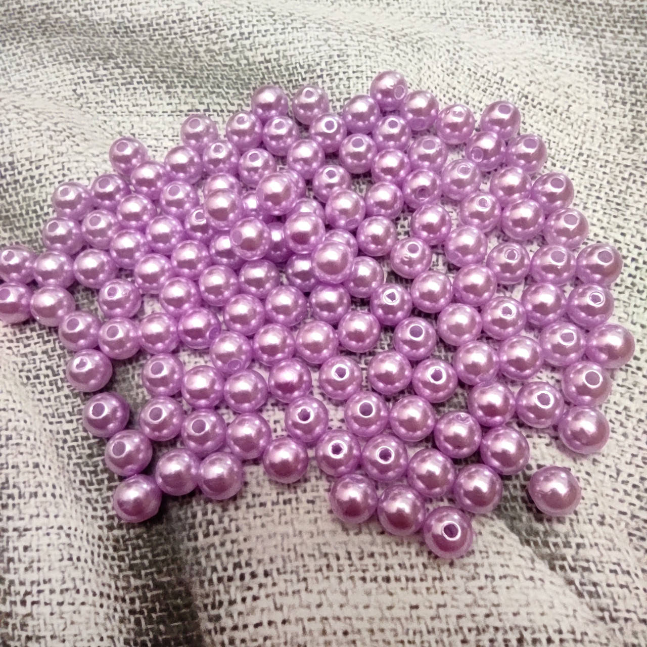 

Бусина акрил 0,8 см. Сиреневые ( набор 50 шт), Черный