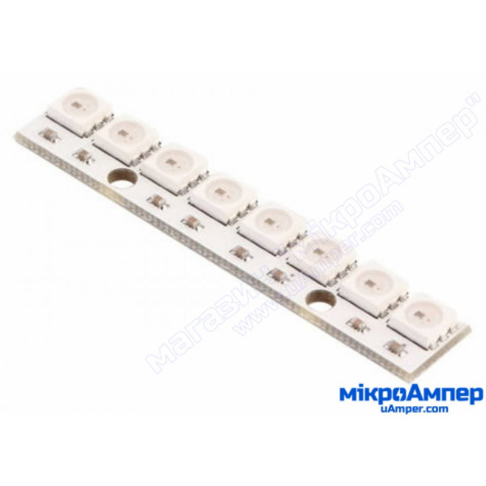 

Лінійка 8 LED NeoPixel (ws2812)