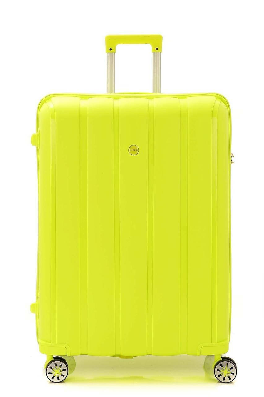 

чемодан ударопрочный из полипропилена MCS V305 L LIME, Лимонный