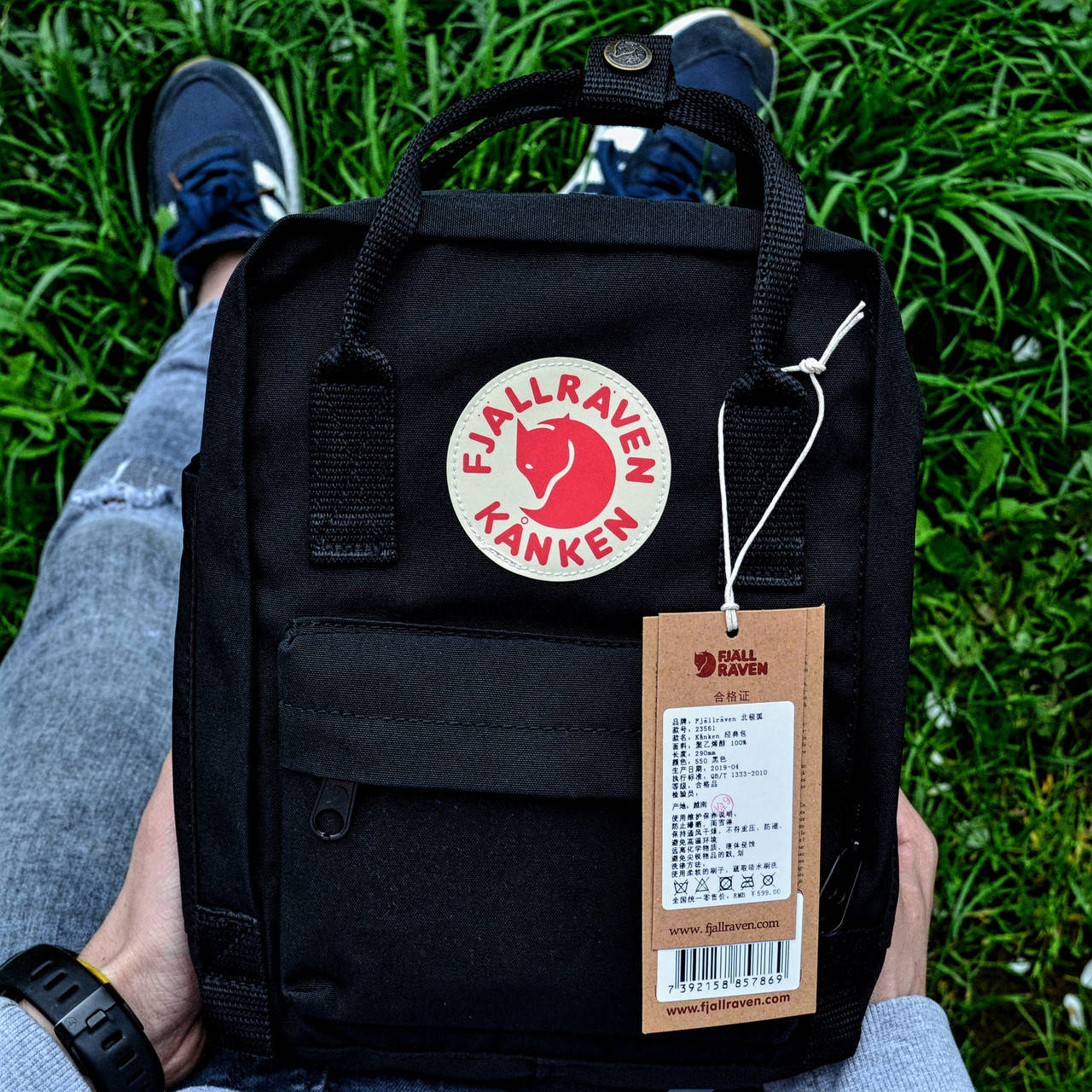 

Рюкзак Fjallraven Kanken Bag Mini 8літрів / ПРЕМІУМ ЯКОСТІ / чорний, Разные цвета