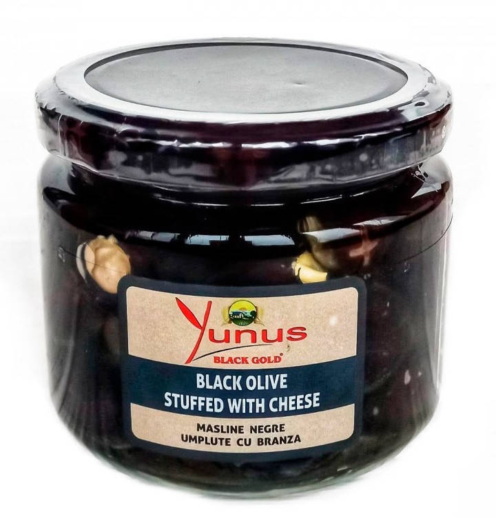 

Маслины фаршированые сыром Yunus, 300 г