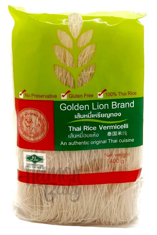 

Тайская рисовая вермишель, 400 г, ТМ Golden Lion brand, Таиланд