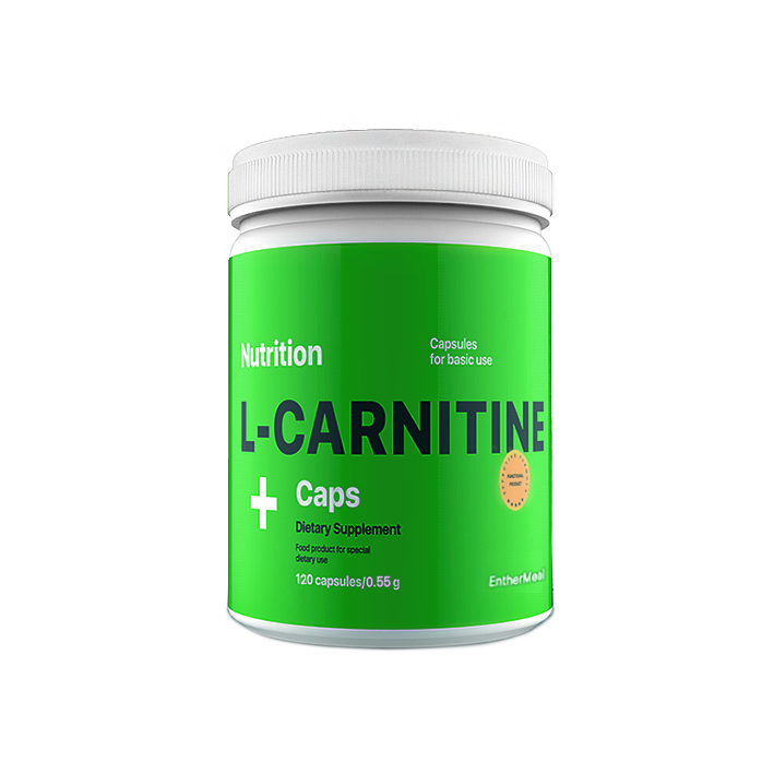 

Жиросжигатель L-Карнитин EntherMeal L-Carnitine в капсулах 120 капсул