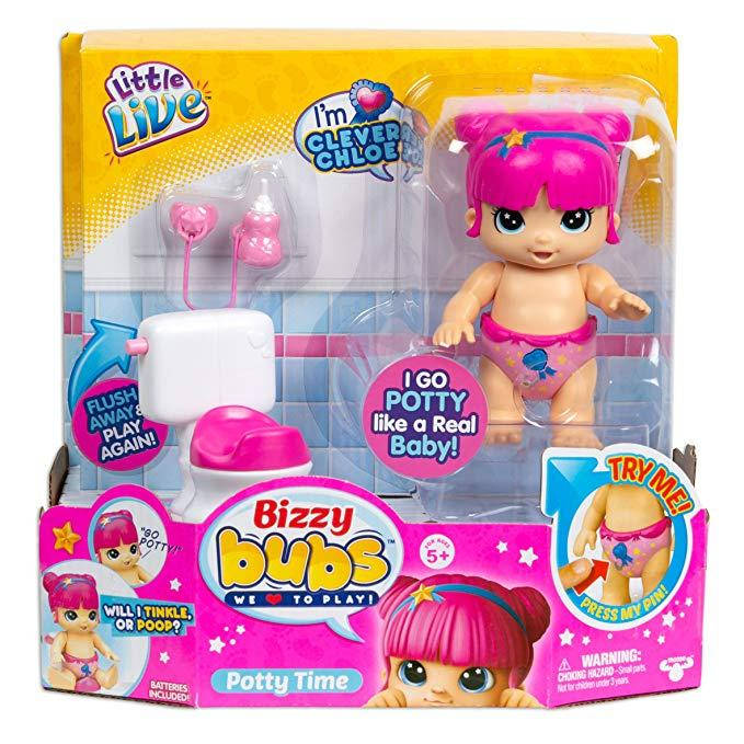 

Интерактивная кукла Moose Little Live Bizzy Bubs Season Baby Playset - Clever Chloe (28754) (B079QGDXD4)