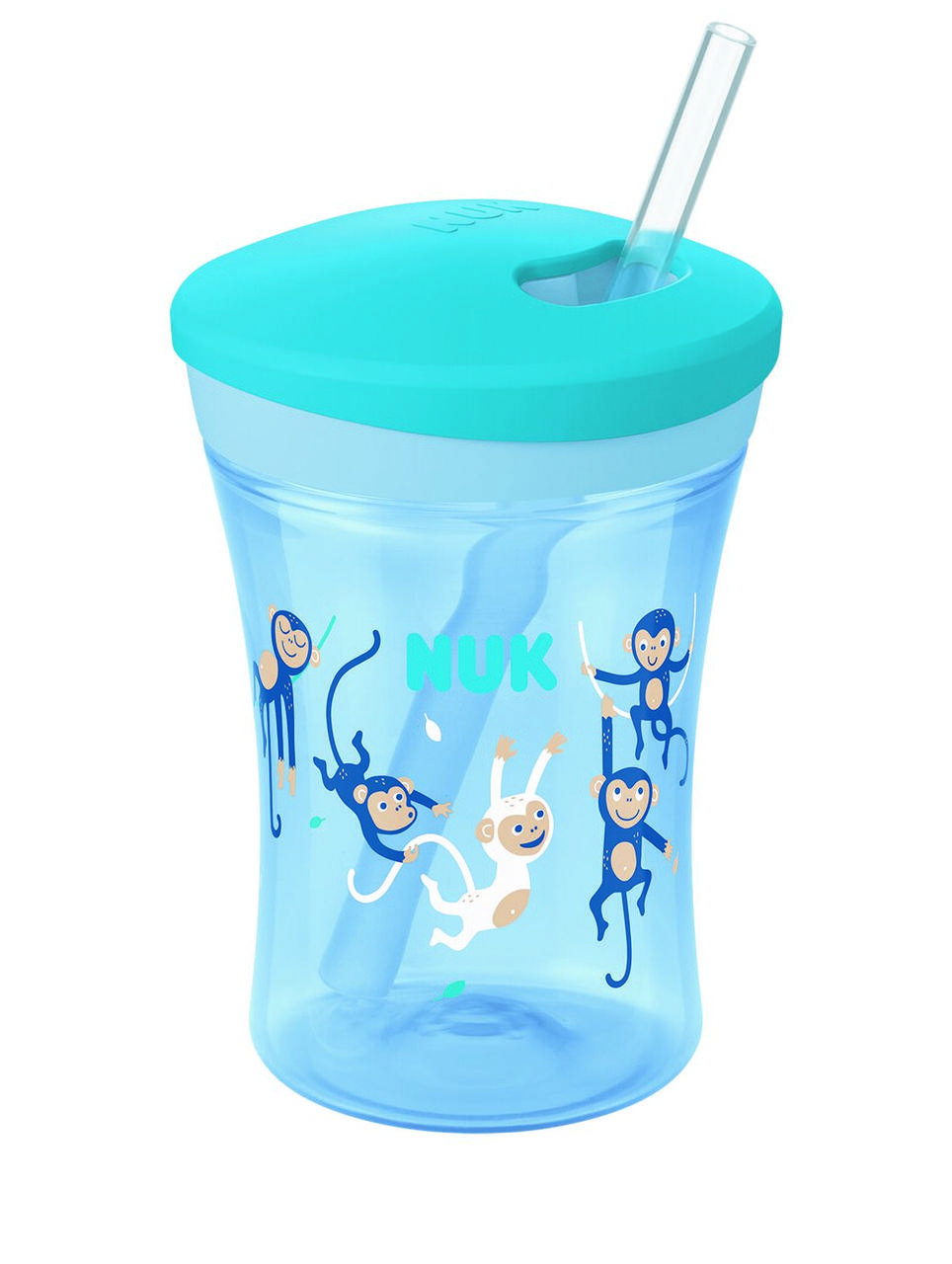 

Поильник Evolution ActionCup 230мл NUK МАЛЬЧИК, Голубой