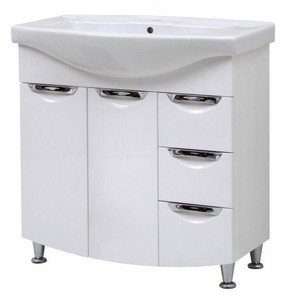 

Тумба Грация Т-17 с умывальником Изео 85 см