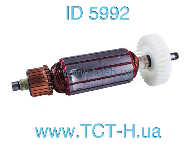 

Якорь болгарки DWT WS-125SL, 35*165 шпонка+резьба 8мм