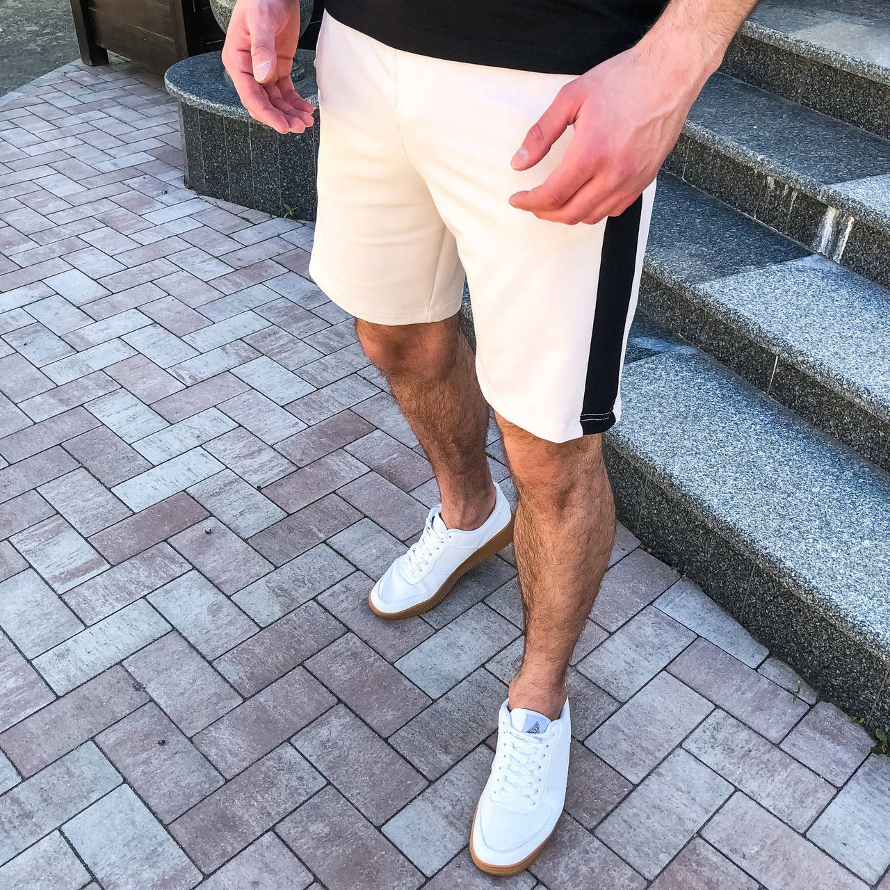 

Шорти Pobedov Shorts "Lapsha" беж, Бежевый