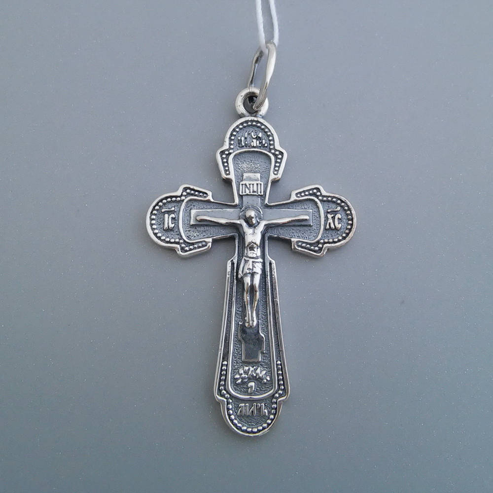 

Серебряный крест христианский Арт.БР-0043931