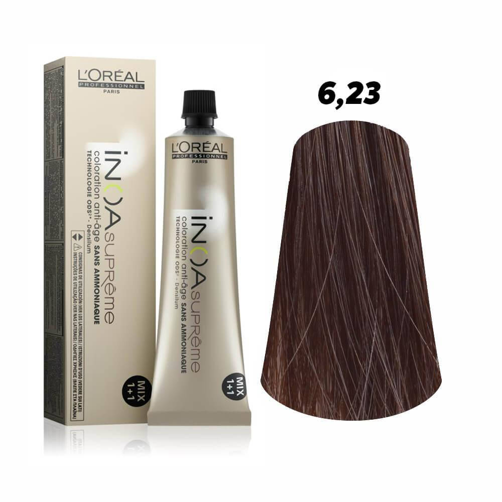 

Іноа Сюпрем, олео-фарба для волосся без вмісту аміаку, відтінок 6.23, 60 г