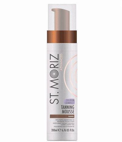 

Автобронзат-мусс для темной кожи St Moriz Advanced Colour Correcting Mousse Dark 200ml