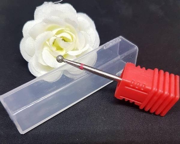 

Алмазна фреза куля 3мм з червоною насічкою, Синий