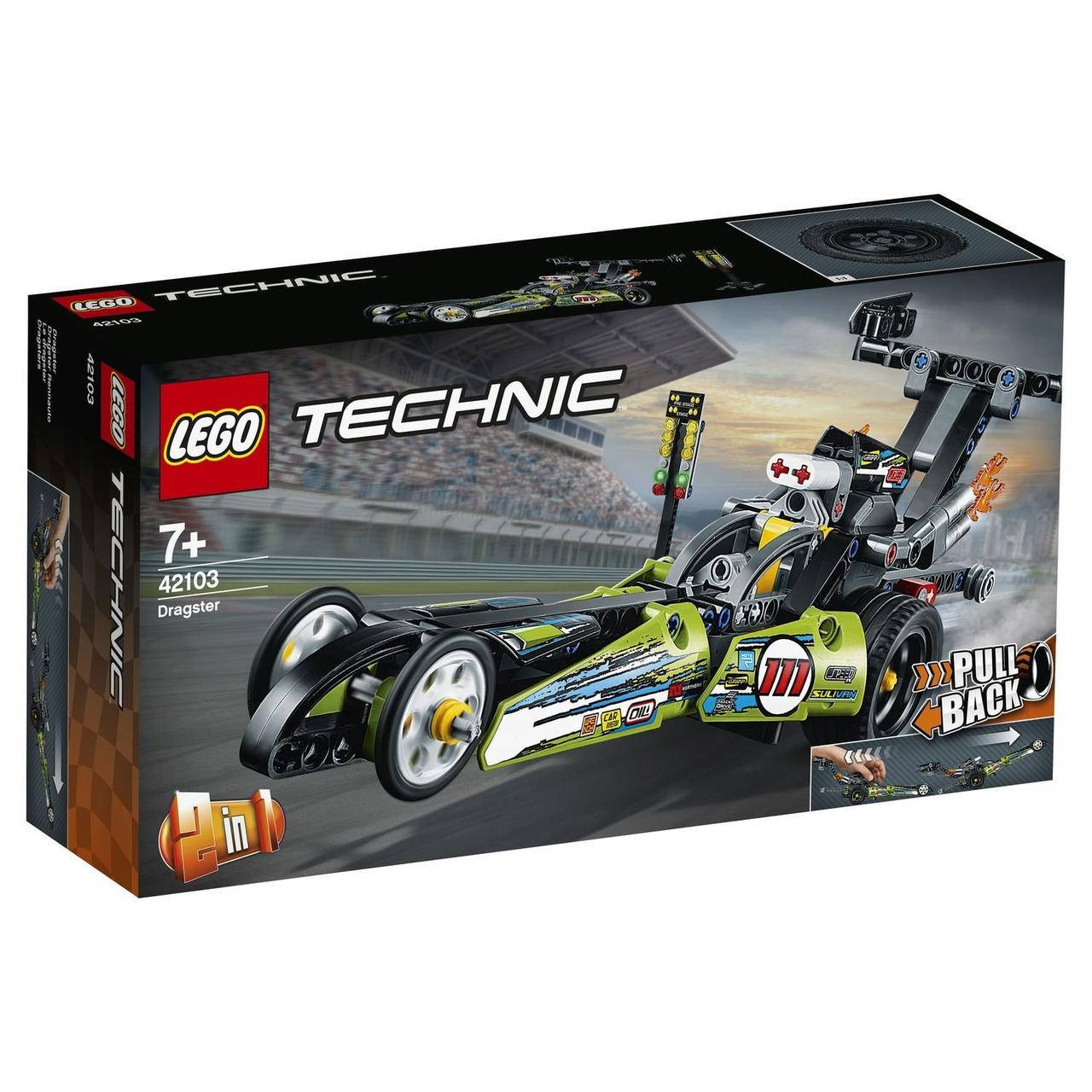 

LEGO ЛЕГО Technic Драгстер 42103