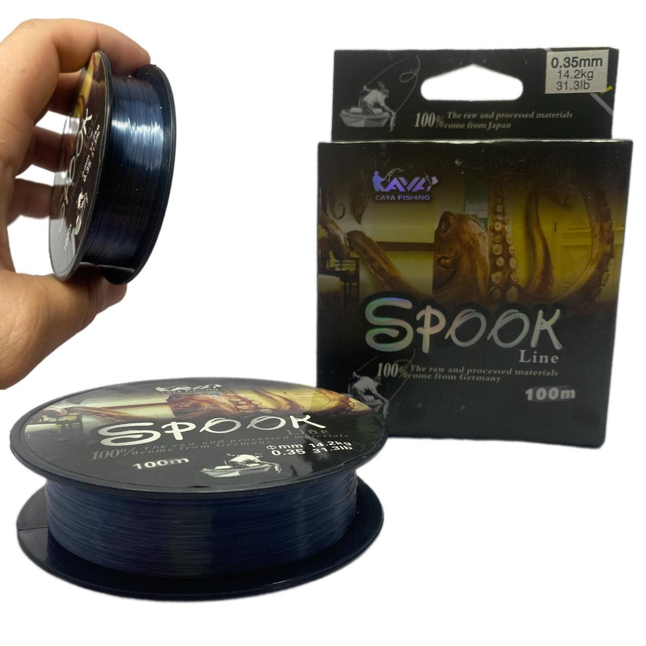

Леска Spook Line 100м 0.20-0.50mm; 0.20 0.40, Синий