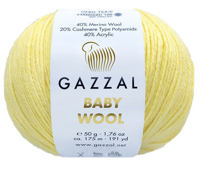 

Пряжа Baby wool gazzal-833