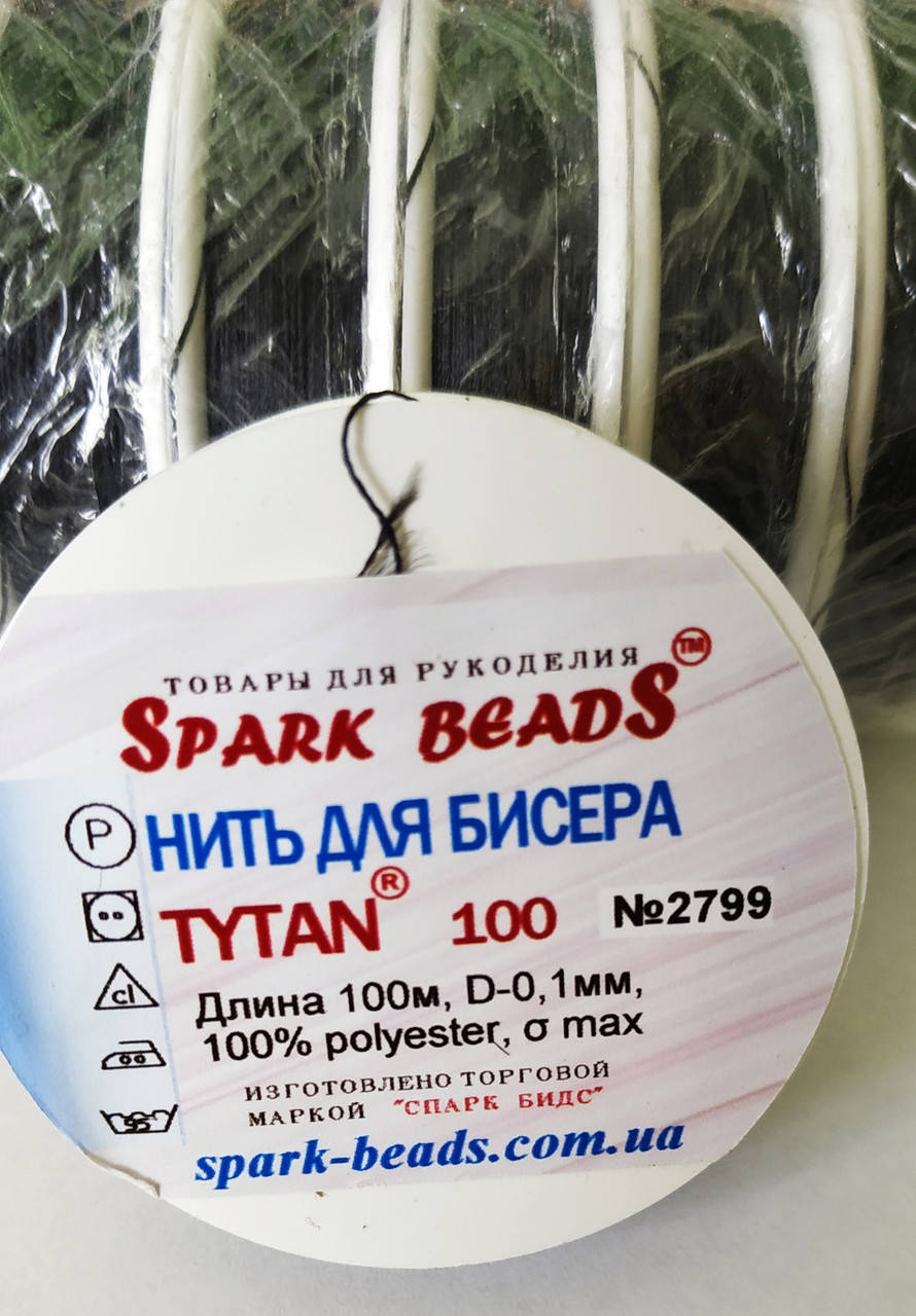 

Нить для бисера Титан (100м) 1шт.