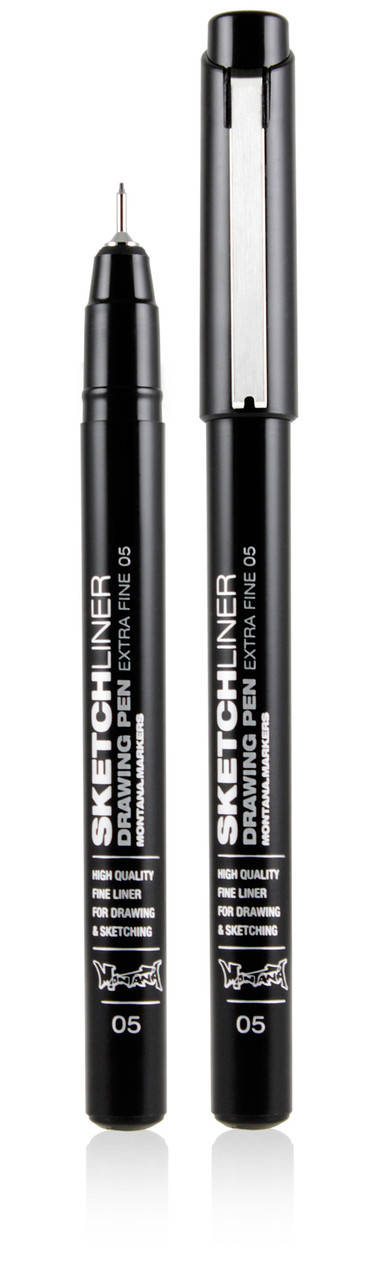 

Маркер для эскизов (лайнер) Montana SketchLiner, 0.5 мм Черный