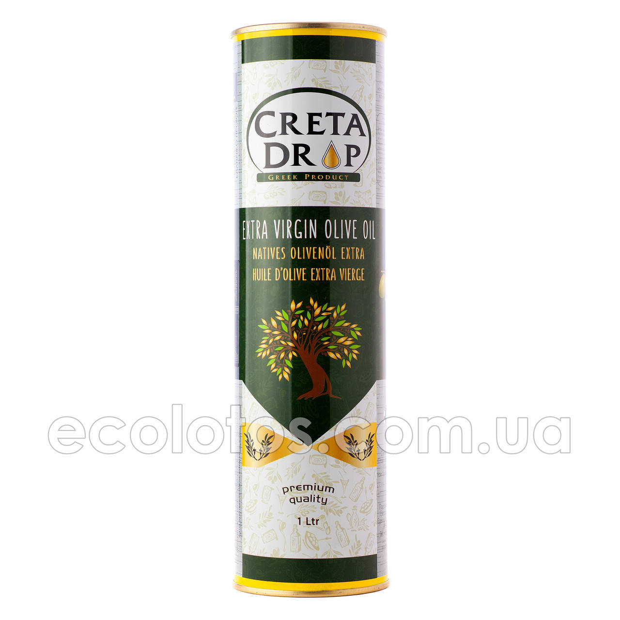 

Оливковое масло "Creta Drop" Extra Virgin 1 л, Греция