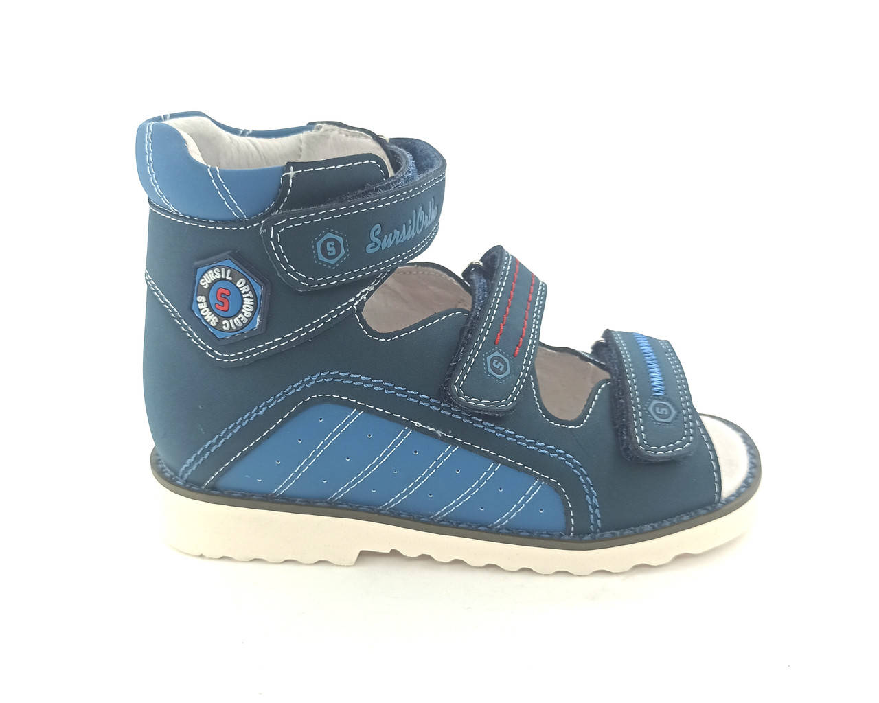 

Босоножки ортопедические Sursil Ortho 15-255 27, Синий