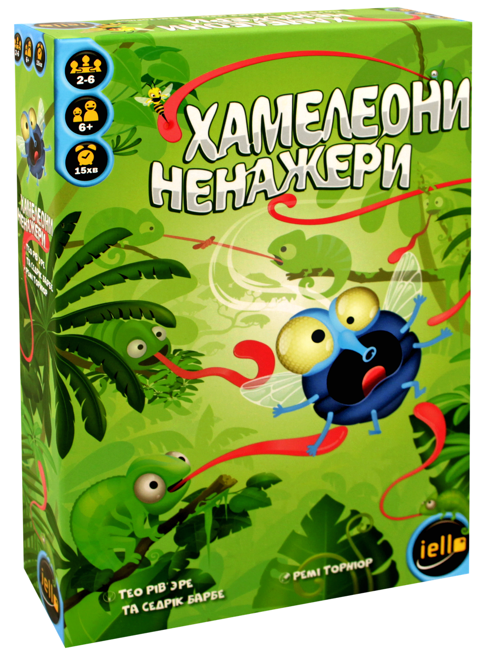 

Настольная игра Липкие Хамелеоны (Хамелеони Ненажери)