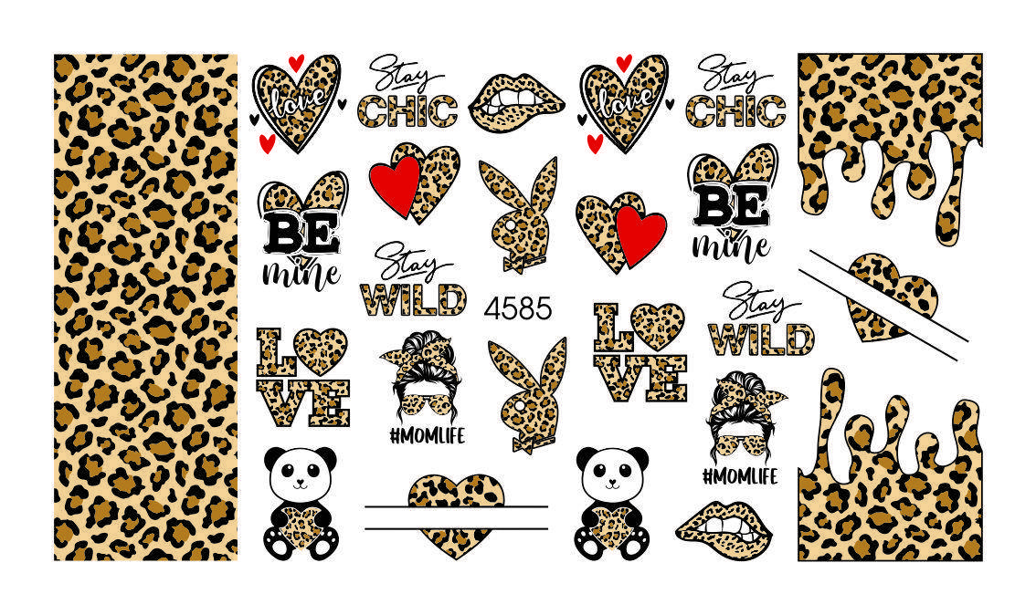 

Водный Слайдер дизайн фото дизайн плоский для ногтей с яркой печатью, Разные цвета