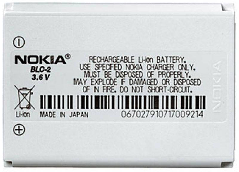 

Аккумулятор Nokia BLC-2 (900 mAh)