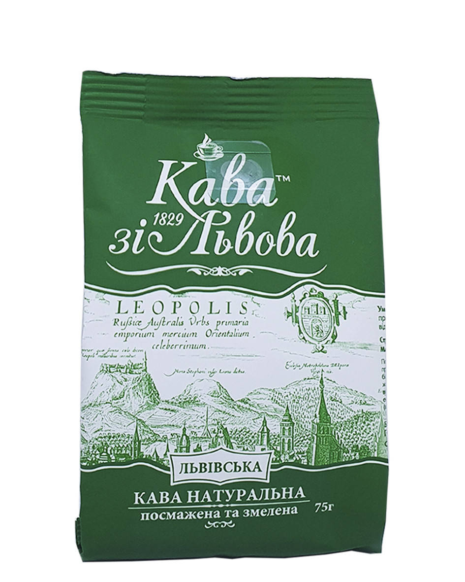 

Кава мелена Кава зі Львова Львівська 75 г (627)