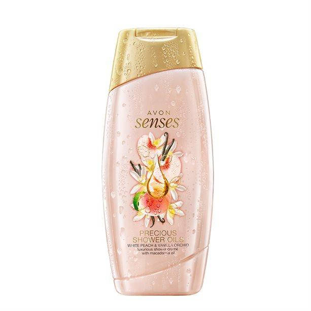 

Гель для душа "Белый персик и ванильная орхидея" Senses Avon, 250 ml