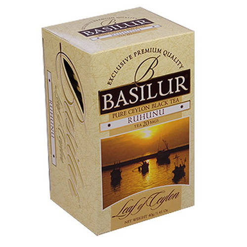 

Чай черный Basilur коллекция Лист Цейлона Рухуну 20х2г