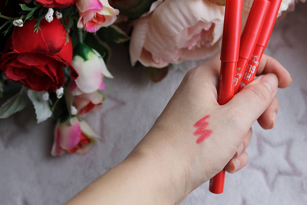 

Карандаш для губ 3D pencil High Gloss long lasting smooth Miss Demi Cosmetics