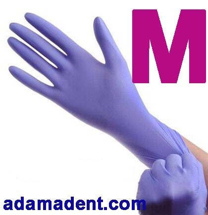 

Перчатки нитриловые MediCare одноразовые (Средние, размер М), 1 штука