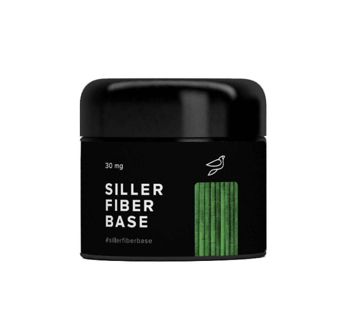 

Siller Fiber Base — база для ногтей с нейлоновыми волокнами,30мл