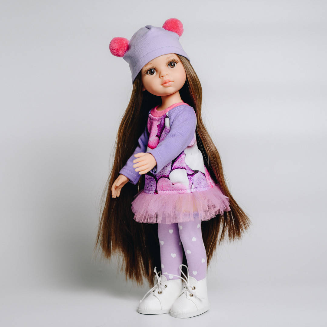 

Кукла Рапунцель Paola Reina Carol 14825 яркая, 32 см